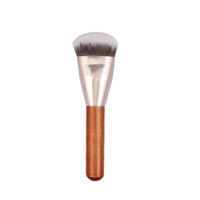Chinoiserie Artificial Fiber Wooden Handle Makeup Brushes 1 Piece main image 4