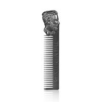 Simple Style Human Face Skull Alloy Hair Combs sku image 2