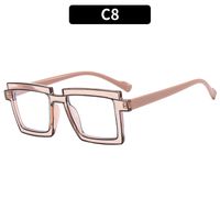 Commute Color Block Ac Square Full Frame Glasses sku image 8