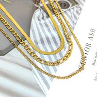 Titan Stahl 18 Karat Vergoldet Einfacher Stil Klassischer Stil Blume Halskette Mit Anhänger main image 6