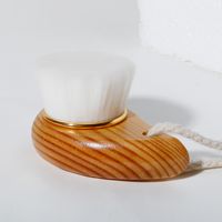 Beech Wooden Handle Facial Cleansing Brush main image 7