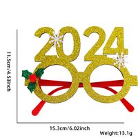Christmas Christmas Tree Letter Snowman Plastic Party Costume Props sku image 3