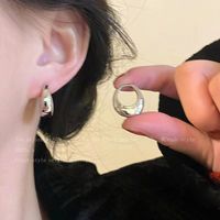 1 Pair Retro Geometric Square Metal Women's Earrings sku image 24