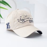 Women's Casual Classic Style Letter Curved Eaves Baseball Cap sku image 1
