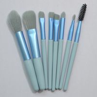 Simple Style Artificial Fiber Aluminum Tube Makeup Tool Sets 1 Set main image 4