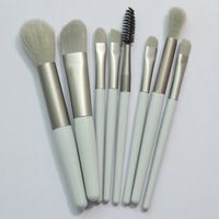 Simple Style Artificial Fiber Aluminum Tube Makeup Tool Sets 1 Set main image 2