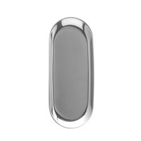 Casual Oval Heart Shape Stainless Steel Metal Storage Tray sku image 5