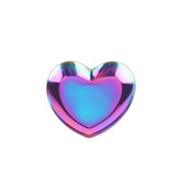 Casual Oval Heart Shape Stainless Steel Metal Storage Tray sku image 3