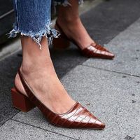 Women's Casual Solid Color Point Toe High Heel Sandals main image 6
