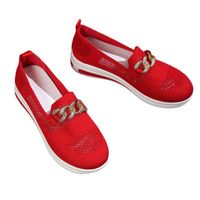 Women's Casual Solid Color Chain Round Toe Flats main image 5