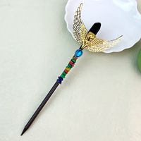 Women's Cute Simple Style Wings Iron Inlay Crystal Cane sku image 1
