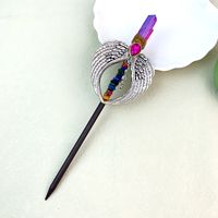 Women's Cute Simple Style Wings Iron Inlay Crystal Cane sku image 4