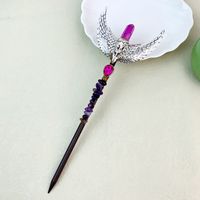 Women's Cute Simple Style Wings Iron Inlay Crystal Cane sku image 2