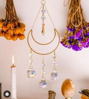 Ig Style Moon Crystal Wind Chime main image 1