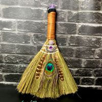 Simple Style Broom Eye Crystal Straw Daily Party Decoration sku image 7