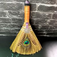 Style Broom Oeil Crystal Straw Daily Party Decoration sku image 1