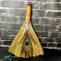 Simple Style Broom Eye Crystal Straw Daily Party Decoration sku image 8