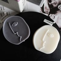 Modern Style Human Face Soy Wax Candle main image 6