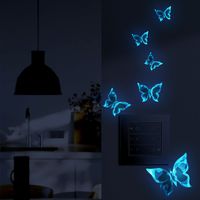 Casual Butterfly Pvc Wall Sticker main image 1
