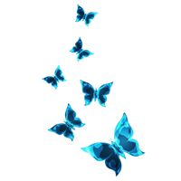 Casual Butterfly Pvc Wall Sticker main image 3