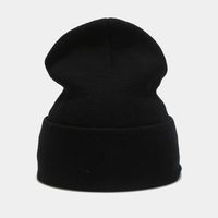 للجنسين أسلوب بسيط اللون الصامد إفيلس قبعة من الصوف sku image 1
