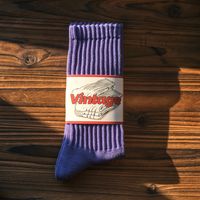 Unisex Casual Vintage Style Stripe Solid Color Cotton Crew Socks A Pair sku image 9