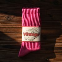 Unisex Casual Vintage Style Stripe Solid Color Cotton Crew Socks A Pair sku image 8