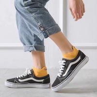 Unisex Sports Letter Polyester Cotton Ankle Socks A Pair main image 2