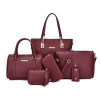 Frau Alle Jahreszeiten Pu-leder Elegant Vintage-stil Klassischer Stil Schultertasche Taschen-sets Handtasche main image 1