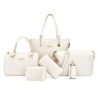 Women's All Seasons Pu Leather Elegant Vintage Style Classic Style Shoulder Bag Bag Sets Handbag sku image 4