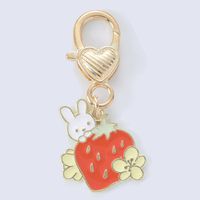 Mignon Tortue Chat Papillon Alliage Unisexe Pendentif De Sac Porte-clés sku image 41