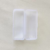 Modern Style Solid Color Plastic Unisex Glasses Case main image 6