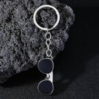 Cool Style Sunglasses Alloy Enamel Bag Pendant Keychain main image 1