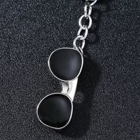 Cool Style Sunglasses Alloy Enamel Bag Pendant Keychain main image 2