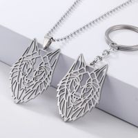 Modern Style Streetwear Animal Stainless Steel Men's Pendant Necklace main image 3