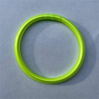 Modern Style Solid Color Plastic Unisex Wristband sku image 2