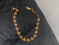 Simple Style Heart Shape Titanium Steel Plating Gold Plated Bracelets main image 5