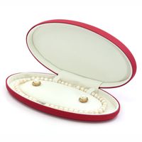Elegant Lady Solid Color Pu Leather Jewelry Boxes sku image 2