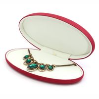 Elegant Lady Solid Color Pu Leather Jewelry Boxes sku image 8