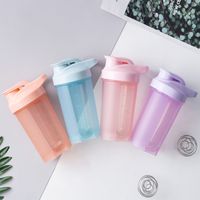 Casual Solid Color Plastic Water Bottles main image 4