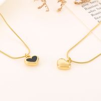 Stainless Steel 18K Gold Plated Luxurious Plating Heart Shape Bracelets Earrings Necklace main image 10
