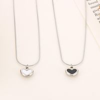 Stainless Steel 18K Gold Plated Luxurious Plating Heart Shape Bracelets Earrings Necklace main image 9