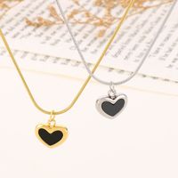 Stainless Steel 18K Gold Plated Luxurious Plating Heart Shape Bracelets Earrings Necklace main image 8