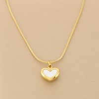 Stainless Steel 18K Gold Plated Luxurious Plating Heart Shape Bracelets Earrings Necklace main image 7