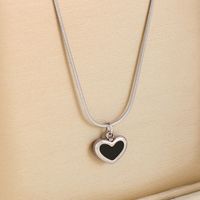 Stainless Steel 18K Gold Plated Luxurious Plating Heart Shape Bracelets Earrings Necklace main image 6