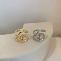 Simple Style Geometric Copper Open Rings In Bulk main image 5