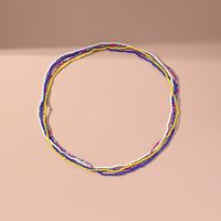 Simple Style Round Glass Beaded Women's Waist Chain sku image 3