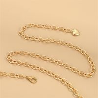 Elegant Sexy Solid Color Alloy Layered Gold Plated Women's Waist Chain main image 3