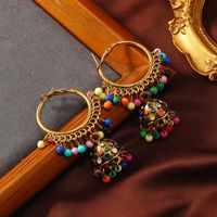 1 Pair Vintage Style Ethnic Style Geometric Alloy Drop Earrings main image 1