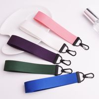 Simple Style Solid Color Nylon Unisex Bag Pendant Keychain main image 1